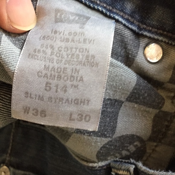 Levi's 514 Slim Straight Jeans. - Picture 7 of 7